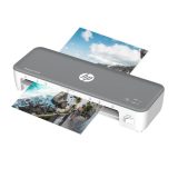 HP OneLam 270 laminator A4 Hot 5 pouches: A4/80 mic grey