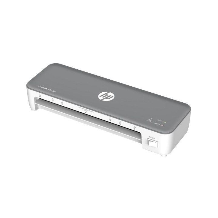 HP OneLam 270 laminator A4 Hot 5 pouches: A4/80 mic grey