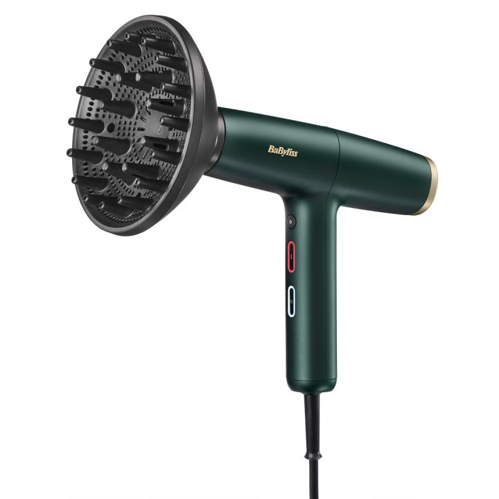 BaByliss Air Power Pro hair dryer 1700 W Gold Green