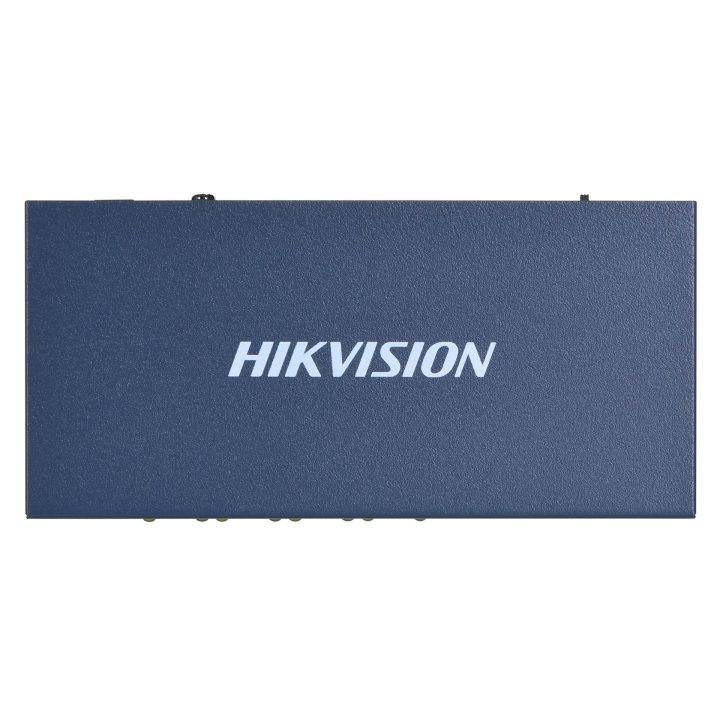 Hikvision DS-3E0106HP-E Network Links Unmanaged Fast Ethernet (10/100) PoE Support Blue