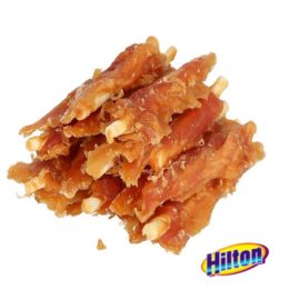 HILTON Chicken inserted with white rawhide stick - Dog treat - 500 g