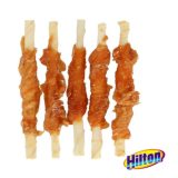 HILTON Chicken wrap white rawhide stick - Dog treat - 500 g