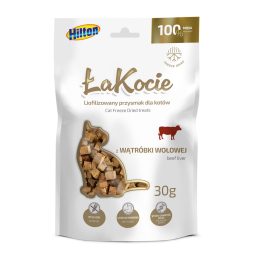 HILTON ŁaKocie Freeze dried beef liver - cat treats - 30g