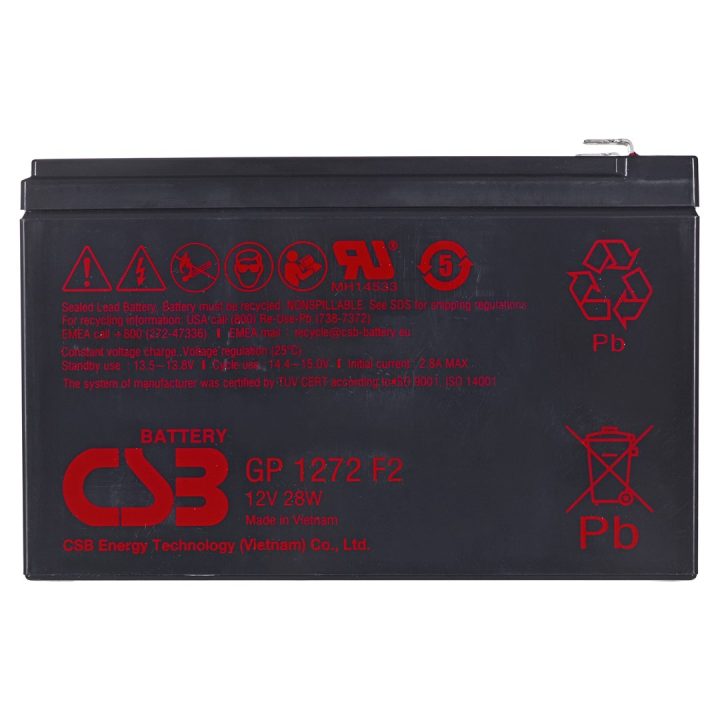CSB GP1272F2 12V 7 2Ah battery