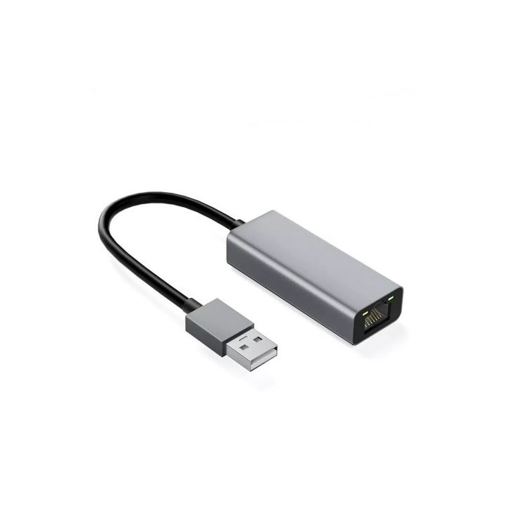 IBox IAARJ Aluminum RJ45 to USB Type-A adapter 10/100/1000 Mb/s
