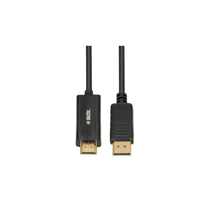 IBox ITVFHDDP012 DisplayPort to HDMI cable 4K 30Hz 2 m