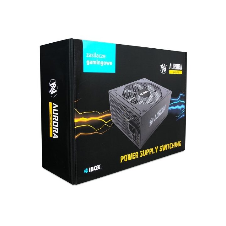 Power Supply IBOX AURORA 500W 14 CM FAN ZIA500W14CMBOX