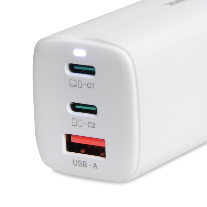 iBOX C-65 White GaN 65W universal charger