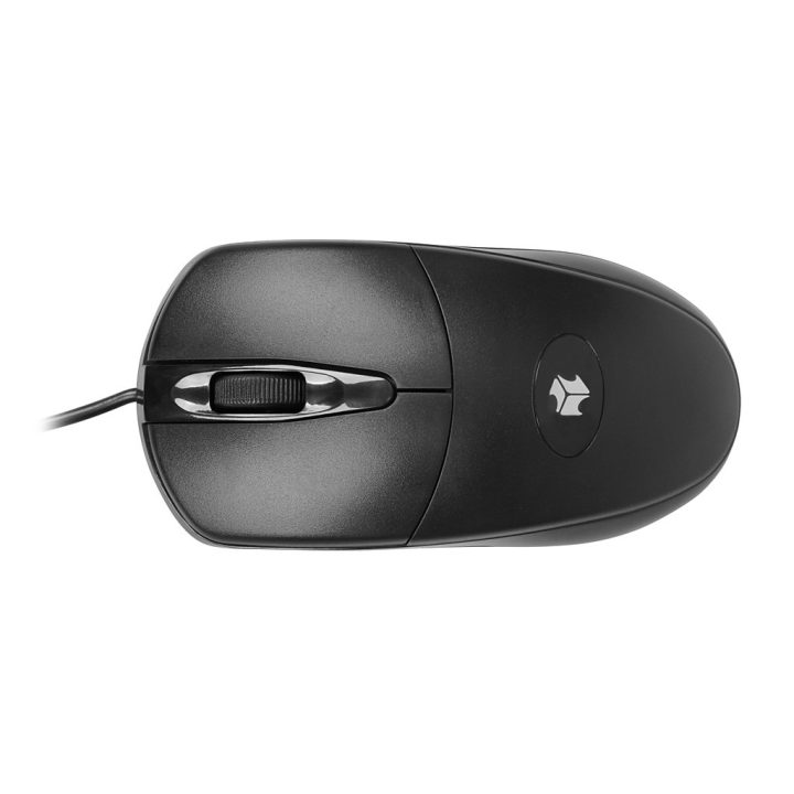 iBOX i007 wired optical mouse black