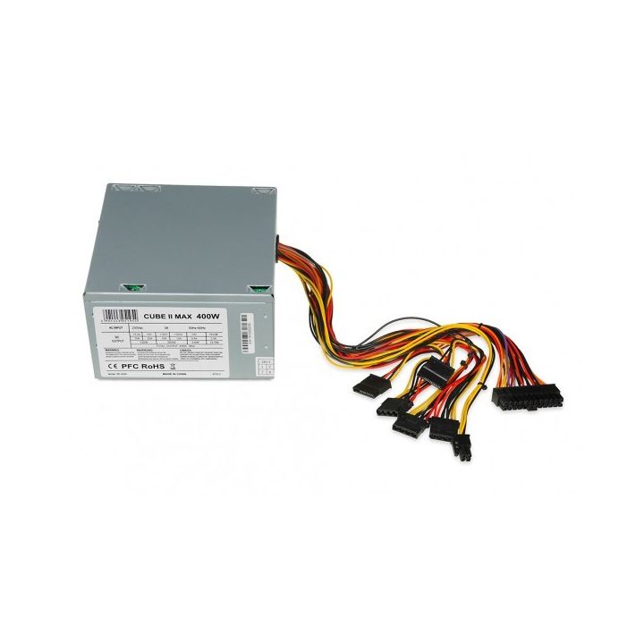iBox CUBE II power supply unit 400 W 20+4 pin ATX ATX Silver