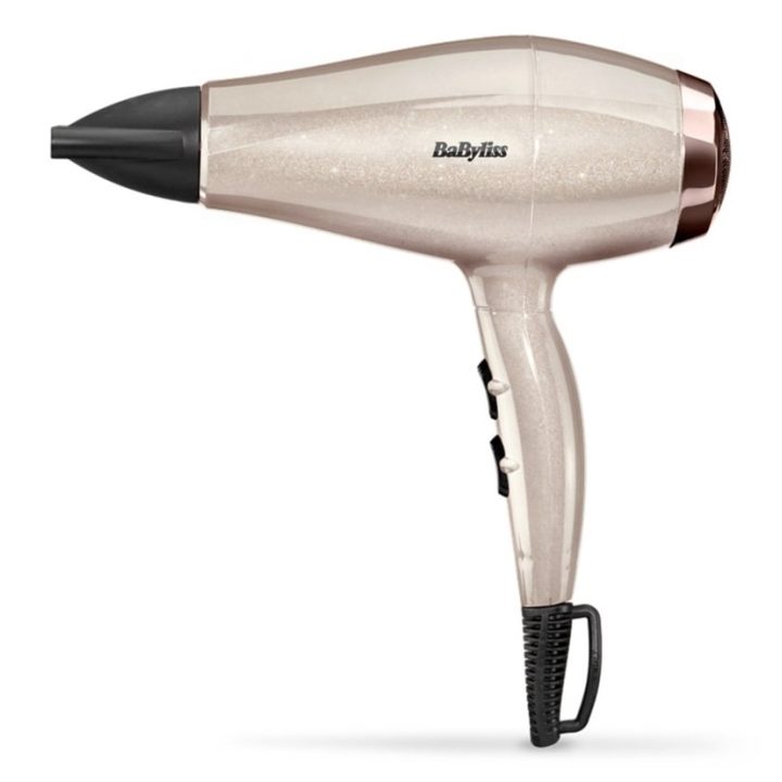BaByliss 5914PE hair dryer 2000 W Black Gold Rose gold