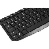 iBox IKC2010B keyboard Home USB QWERTY English Black