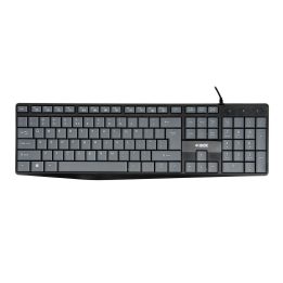 iBox IKC2010G keyboard Home USB QWERTY English Grey Black