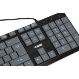 iBox IKC2010G keyboard Home USB QWERTY English Grey Black