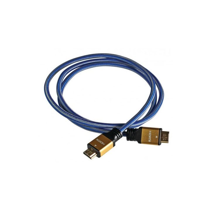 iBox ITVFHD04 HDMI cable 1.5 m HDMI Type A (Standard) Black Blue Gold