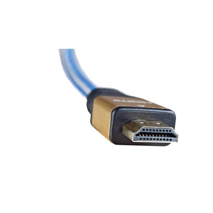 iBox ITVFHD04 HDMI cable 1.5 m HDMI Type A (Standard) Black Blue Gold