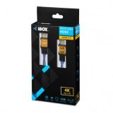 iBox ITVFHD04 HDMI cable 1.5 m HDMI Type A (Standard) Black Blue Gold