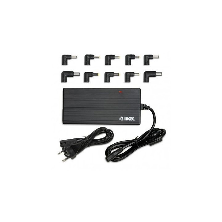 iBox IUZ90WA power adapter/inverter Indoor 90 W Black