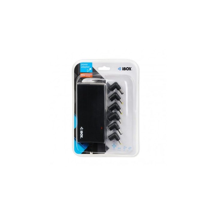 iBox IUZ90WA power adapter/inverter Indoor 90 W Black