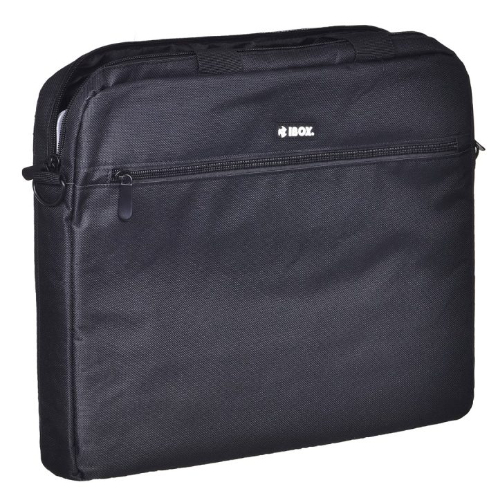 iBox TN6020 notebook case 39.6 cm (15.6 ) Briefcase Black