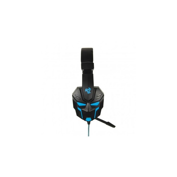 iBox X8 Headset Wired Head-band Gaming Black Blue