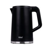 IDEAL Kettle 1.7 l steel body power 1500 W black
