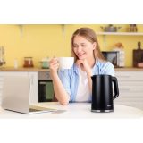 IDEAL Kettle 1.7 l steel body power 1500 W black
