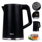 IDEAL Kettle 1.7 l steel body power 1500 W black