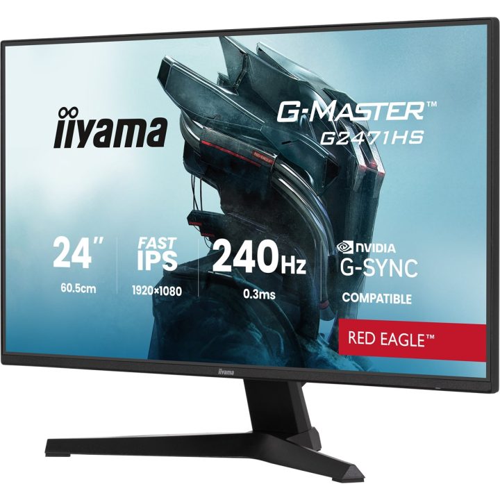 iiyama G-MASTER G2471HS-B1 computer monitor 60.5 cm (23.8 ) 1920 x 1080 pixels Full HD Black