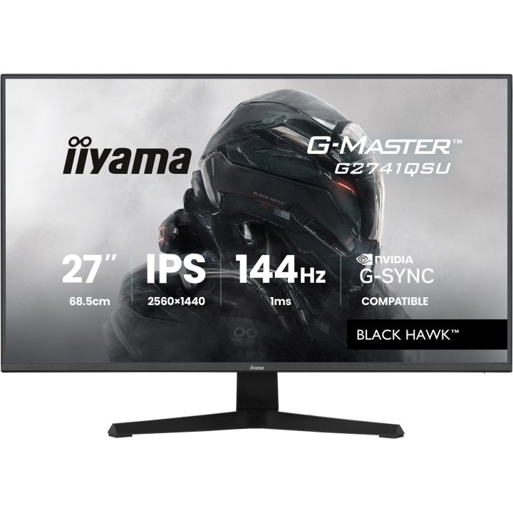 iiyama G-MASTER G2741QSU-B1 computer monitor 68.6 cm (27 ) 2560 x 1440 pixels Black