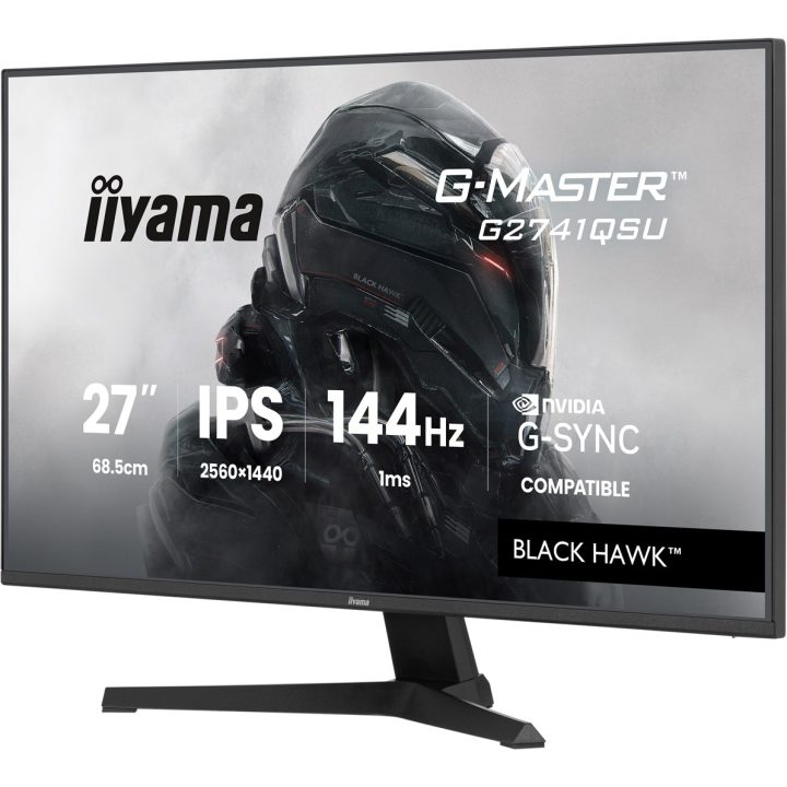 iiyama G-MASTER G2741QSU-B1 computer monitor 68.6 cm (27 ) 2560 x 1440 pixels Black