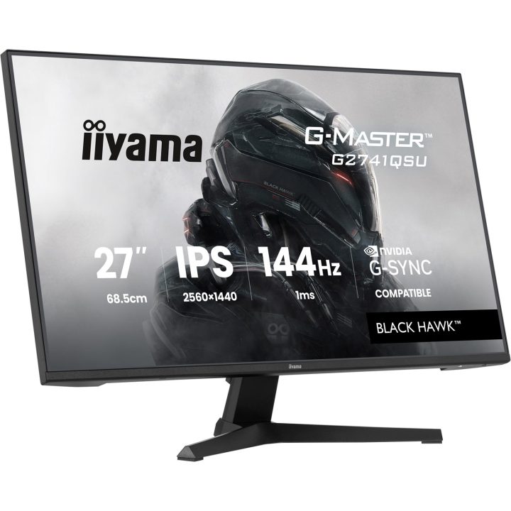 iiyama G-MASTER G2741QSU-B1 computer monitor 68.6 cm (27 ) 2560 x 1440 pixels Black