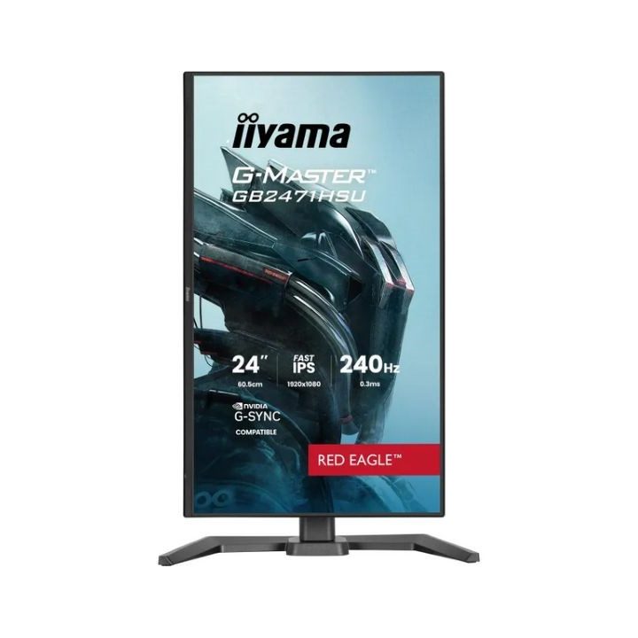 iiyama G-MASTER GB2471HSU-B1 computer monitor 60.5 cm (23.8 ) 1920 x 1080 pixels Full HD Black