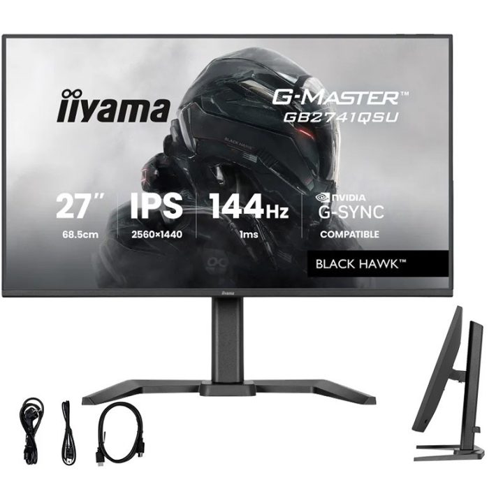 iiyama G-MASTER GB2741QSU-B1 computer monitor 68.6 cm (27 ) 2560 x 1440 pixels Black