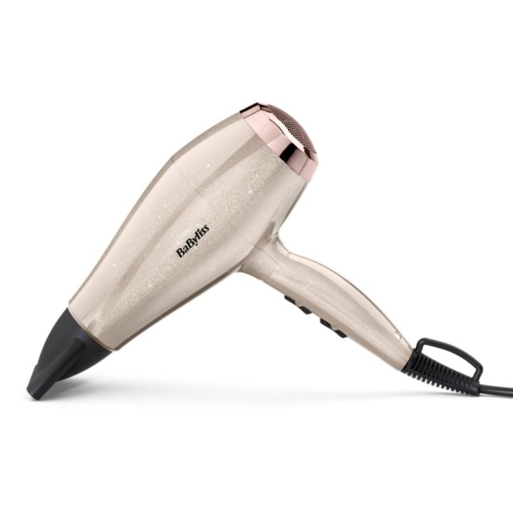 BaByliss 5914PE hair dryer 2000 W Black Gold Rose gold