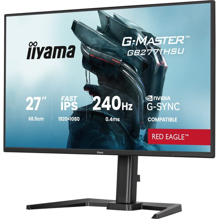 iiyama G-MASTER GB2771HSU-B1 computer monitor 68.6 cm (27 ) 1920 x 1080 pixels Full HD Black