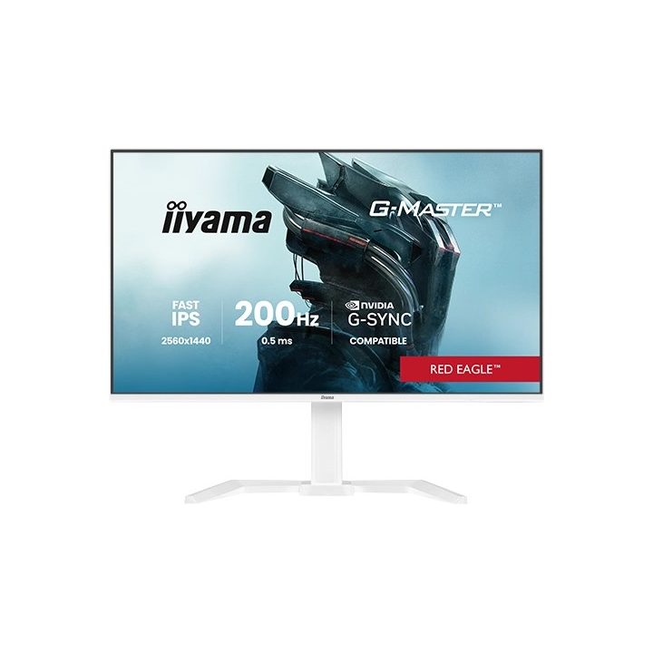 iiyama G-MASTER GB2771QSU-W1 computer monitor 68.6 cm (27 ) 2560 x 1440 pixels Wide Quad HD White