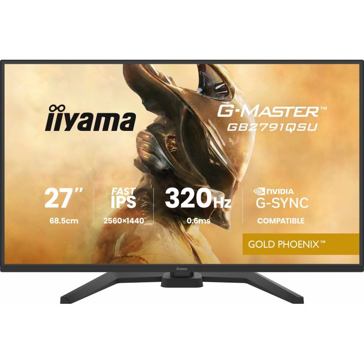iiyama G-MASTER GB2791QSU-B1 computer monitor 68.6 cm (27 ) 2560 x 1440 pixels Wide Quad HD Black