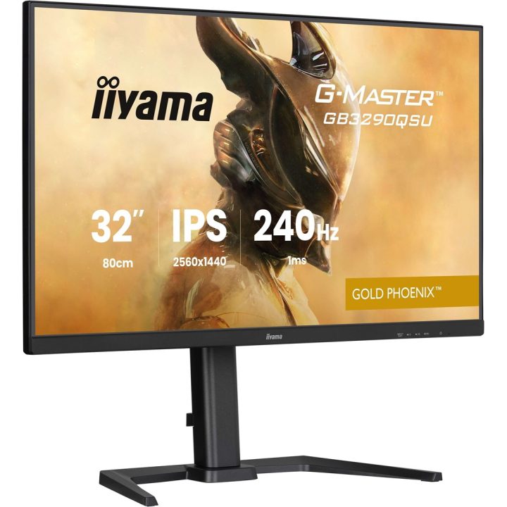 iiyama G-MASTER GB3290QSU-B1 computer monitor 80 cm (31.5 ) 2560 x 1440 pixels Quad HD LED Black