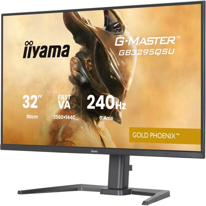 iiyama G-MASTER GB3295QSU-B1 computer monitor 80 cm (31.5 ) 2560 x 1440 pixels Quad HD LED Black