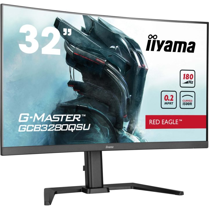 iiyama G-MASTER GCB3280QSU-B2 computer monitor 80 cm (31.5 ) 2560 x 1440 pixels Dual QHD LED Black