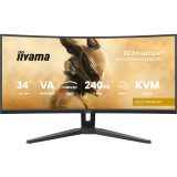 iiyama G-MASTER GCB3486WQSCP-B1 computer monitor 86.4 cm (34 ) 3440 x 1440 pixels UltraWide Quad HD Black