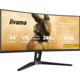 iiyama G-MASTER GCB3486WQSCP-B1 computer monitor 86.4 cm (34 ) 3440 x 1440 pixels UltraWide Quad HD Black