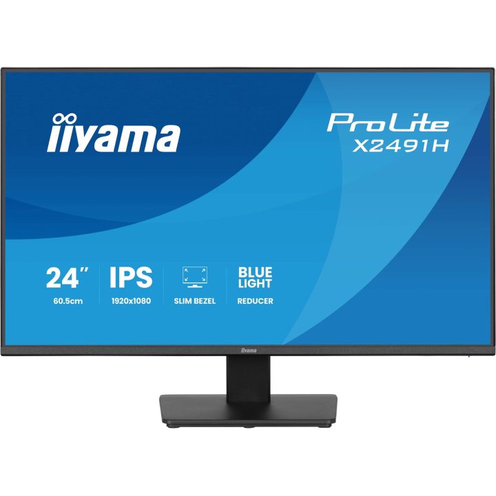 iiyama ProLite X2491H-B1 computer monitor 60.5 cm (23.8 ) 1920 x 1080 pixels Full HD LCD Black