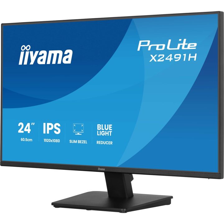 iiyama ProLite X2491H-B1 computer monitor 60.5 cm (23.8 ) 1920 x 1080 pixels Full HD LCD Black