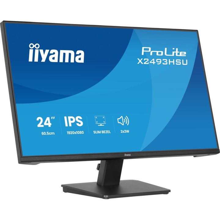 iiyama ProLite X2493HSU-B1 computer monitor 60.5 cm (23.8 ) 1920 x 1080 pixels Full HD LED Black