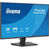 iiyama ProLite X2497HSU-B1 computer monitor 60.5 cm (23.8 ) 1920 x 1080 pixels Full HD LED Black