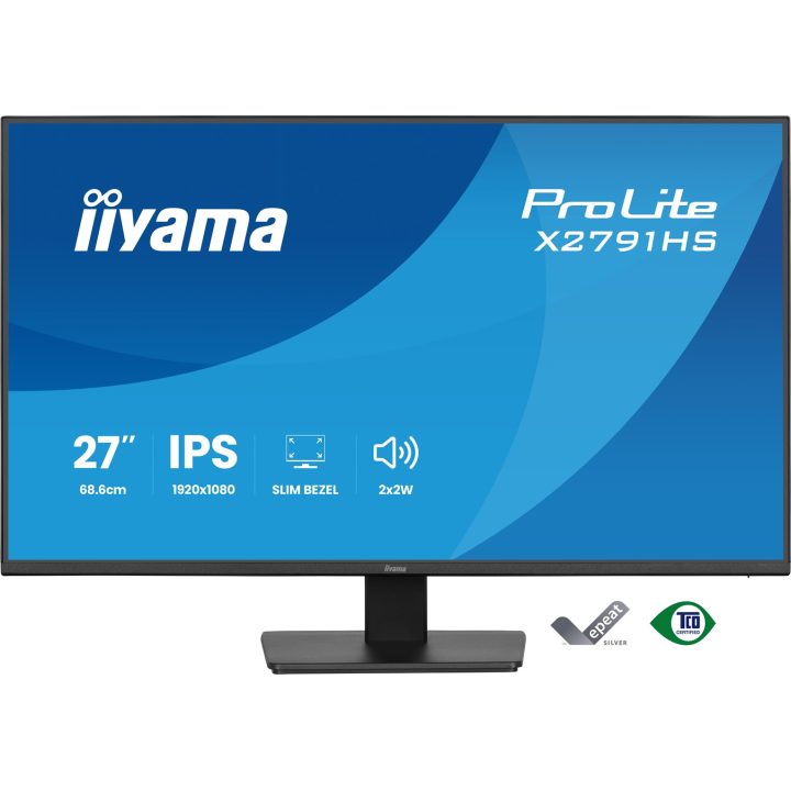 iiyama ProLite X2791HS-B1 computer monitor 68.6 cm (27 ) 1920 x 1080 pixels Full HD LED Black