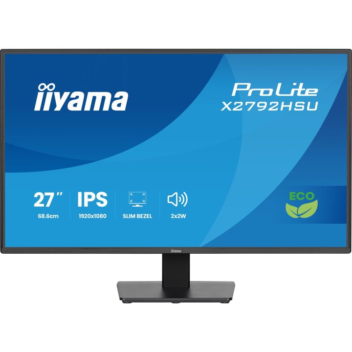 iiyama ProLite X2792HSU-B1 computer monitor 68.6 cm (27 ) 1920 x 1080 pixels Full HD LED Black