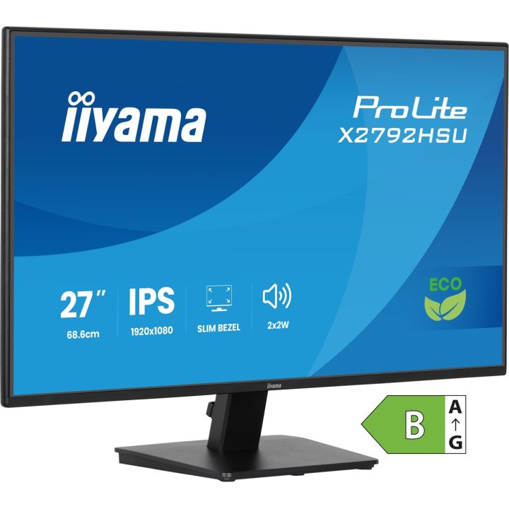 iiyama ProLite X2792HSU-B1 computer monitor 68.6 cm (27 ) 1920 x 1080 pixels Full HD LED Black